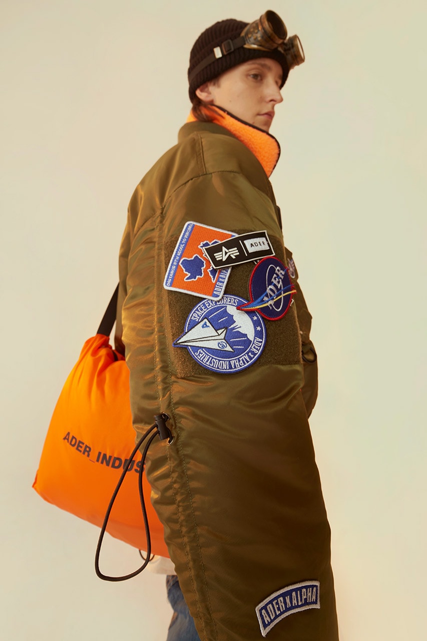 MA-1과 M-65 재킷으로 구성된, 아더 x 알파 인더스트리 첫 협업 컬렉션, 아더 에러, 항공 잠바, 항공 재킷, 엠에이원