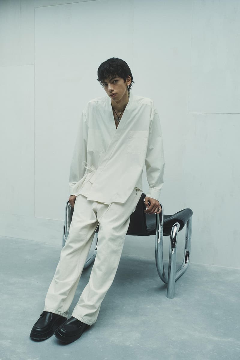 전통 소재의 재발견, 앰부시 2021년 봄, 여름 컬렉션 룩북, 윤 안, 버벌, 기모노, 일본 전통 의상