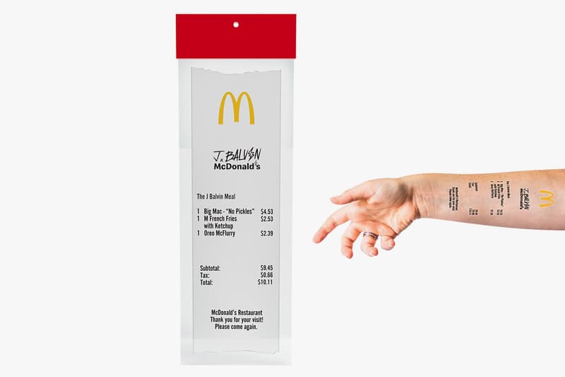 맥도날드 x 제이 발빈 협업 머천다이즈 컬렉션, 굿즈, 버거, 트래비스 스콧, 트래비스 스캇, 밀, j balvin