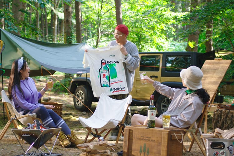 제임슨이 진행하는 하이볼 캠핑 키트 증정 이벤트