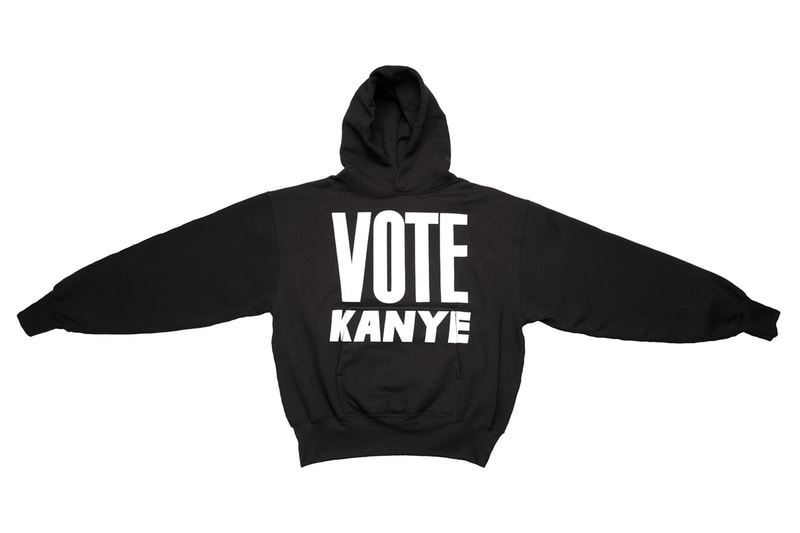 칸예 웨스트, 2020년 대선 캠페인 'Support Kanye for President' 머천다이즈 출시