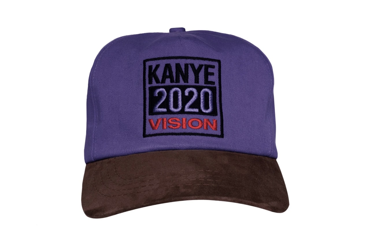 칸예 웨스트, 2020년 대선 캠페인 'Support Kanye for President' 머천다이즈 출시