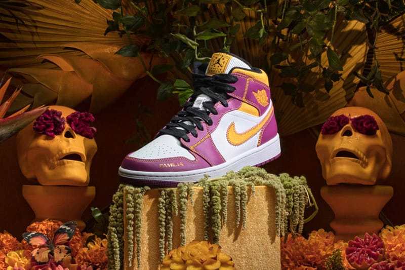 나이키 에어 조던 1 미드 '패밀리아' 공식 사진 및 국내 출시 정보