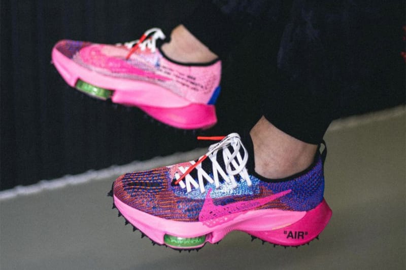 오프 화이트 x 나이키 에어 줌 템포 넥스트%의 새로운 컬러웨이 공개