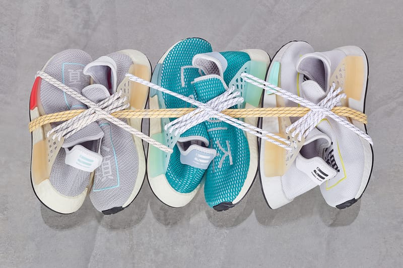 '인종' 포함, 퍼렐 윌리엄스 x 아디다스 오리지널스 휴 NMD 3종 출시 정보