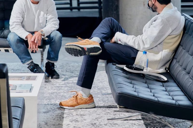 키스 CEO 로니 피그가 직접 신은 로니 피그 x 뉴발란스 992의 모습은?