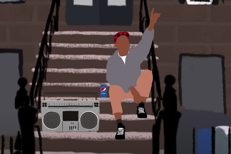 펩시, 노토리어스 B.I.G.의 프리스타일을 활용한 광고 영상 공개