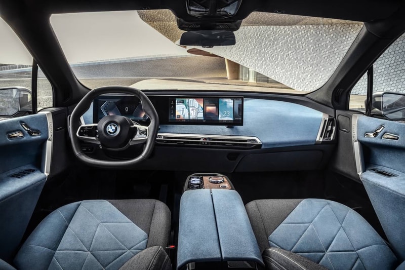 BMW, 새로운 전기 SUV ‘iX’ 전체 디자인 공개, i넥스트, EV모델