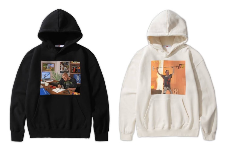 무드잔잔, 버질 아블로 & 트래비스 스콧 아트워크 새긴 후디 출시