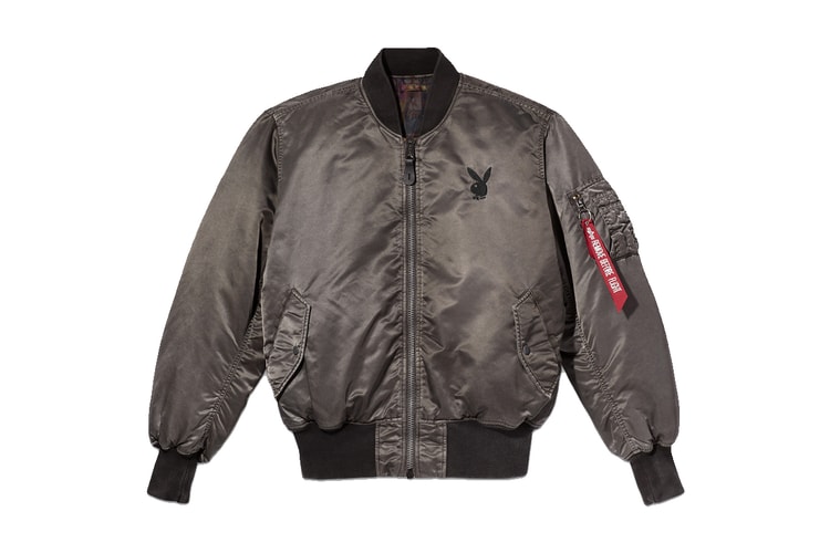플레이보이 x 알파 인더스트리 MA-1 리버서블 봄버 재킷 출시 정보