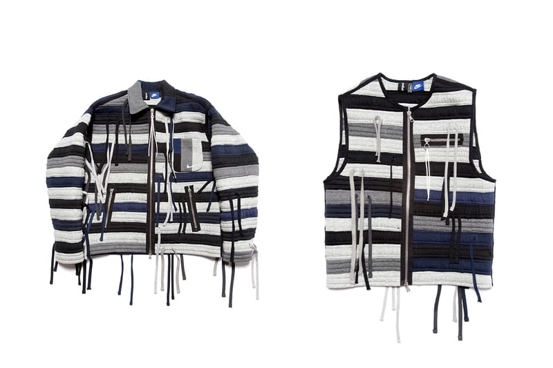 클로스서전, 나이키 바지의 '허리 밴드'로 만든 재킷 & 베스트 공개