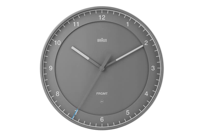 '디터 람스' 전시를 위해 제작된, 프라그먼트 디자인 x 브라운 시계 컬렉션 공개, 산업 디자인, 비초에