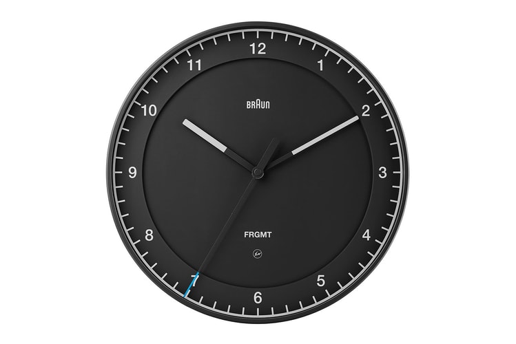 '디터 람스' 전시를 위해 제작된, 프라그먼트 디자인 x 브라운 시계 컬렉션 공개