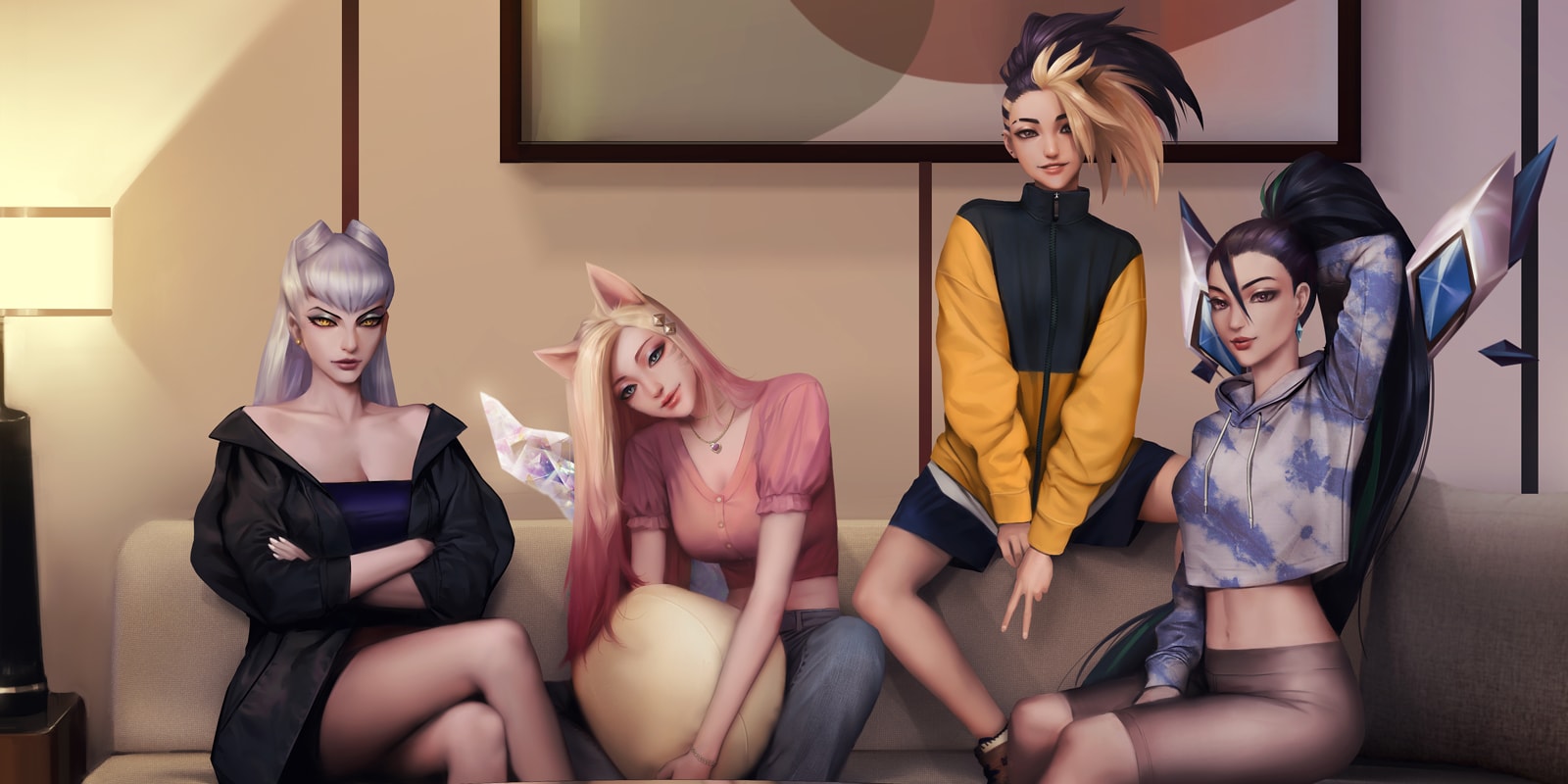 K/DA 인터뷰 – Ready for ‘ALL OUT’, 아칼리, 이블린, 아리, 카이사, 세라핀, LoL, 리그 오브 레전드, 롤드컵, Worlds, MORE, 가상 걸그룹, 라이엇 게임즈, 트와이스, twice, 여자 아이들, (G)I-DLE, 에스파, aespa, Bea Miller, Wolftyla, Lexie Liu, Jaira Burns, Seraphine, Madison Beer, Kim Petras, Annika Wells