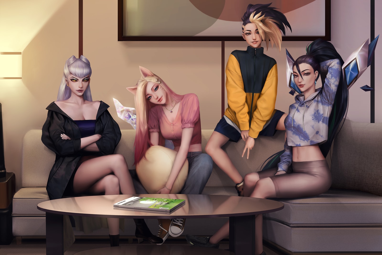 K/DA 인터뷰 – Ready for ‘ALL OUT’, 아칼리, 이블린, 아리, 카이사, 세라핀, LoL, 리그 오브 레전드, 롤드컵, Worlds, MORE, 가상 걸그룹, 라이엇 게임즈, 트와이스, twice, 여자 아이들, (G)I-DLE, 에스파, aespa, Bea Miller, Wolftyla, Lexie Liu, Jaira Burns, Seraphine, Madison Beer, Kim Petras, Annika Wells