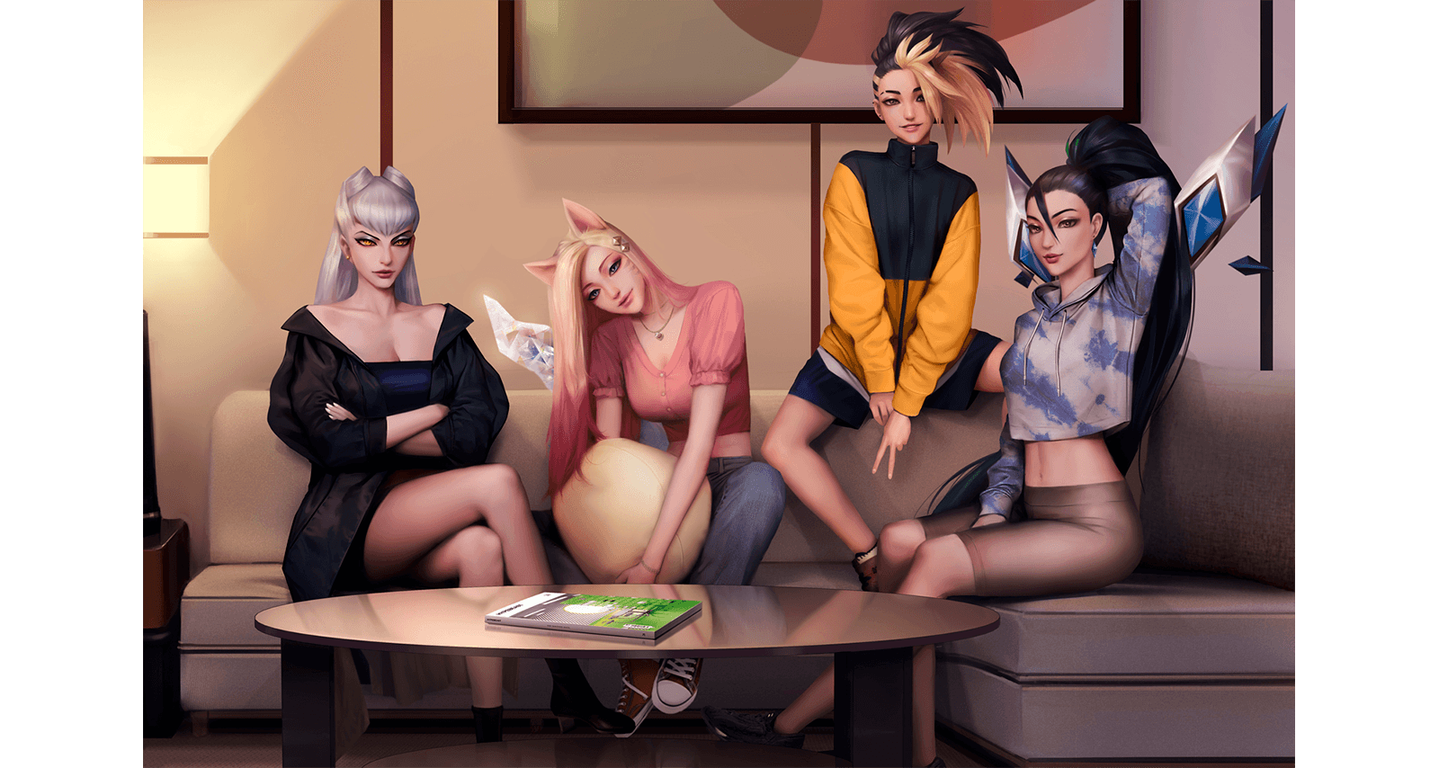 K/DA 인터뷰 – Ready for ‘ALL OUT’, 아칼리, 이블린, 아리, 카이사, 세라핀, LoL, 리그 오브 레전드, 롤드컵, Worlds, MORE, 가상 걸그룹, 라이엇 게임즈, 트와이스, twice, 여자 아이들, (G)I-DLE, 에스파, aespa, Bea Miller, Wolftyla, Lexie Liu, Jaira Burns, Seraphine, Madison Beer, Kim Petras, Annika Wells