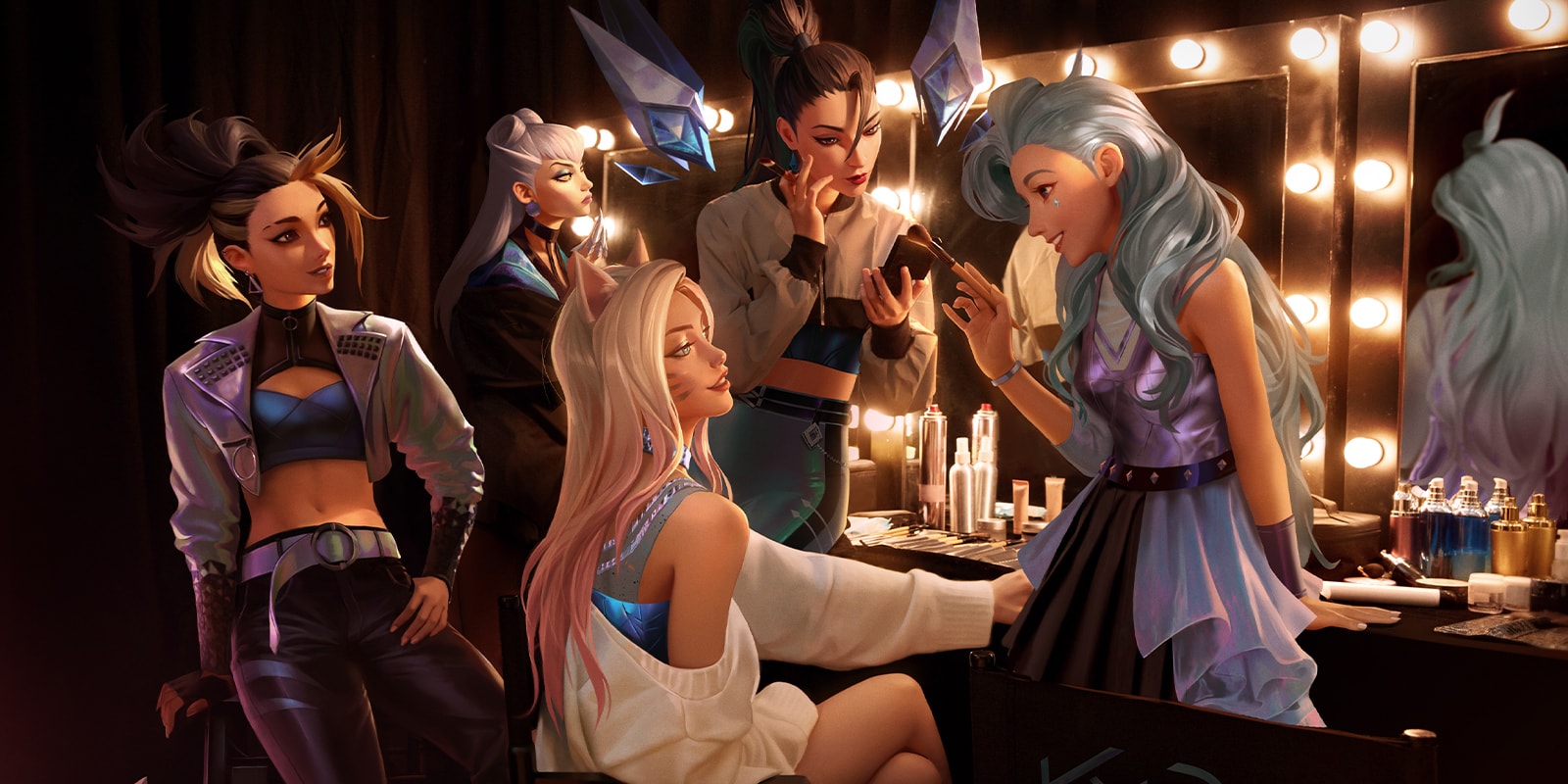 K/DA 인터뷰 – Ready for ‘ALL OUT’, 아칼리, 이블린, 아리, 카이사, 세라핀, LoL, 리그 오브 레전드, 롤드컵, Worlds, MORE, 가상 걸그룹, 라이엇 게임즈, 트와이스, twice, 여자 아이들, (G)I-DLE, 에스파, aespa, Bea Miller, Wolftyla, Lexie Liu, Jaira Burns, Seraphine, Madison Beer, Kim Petras, Annika Wells