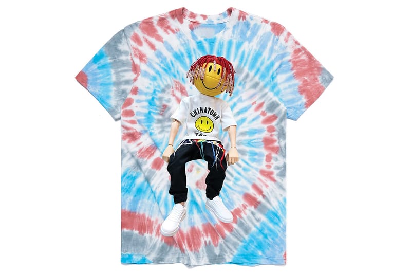 릴 야티 x 차이나타운 마켓 협업 타이다이 & 블랙 컬러웨이 티셔츠 출시