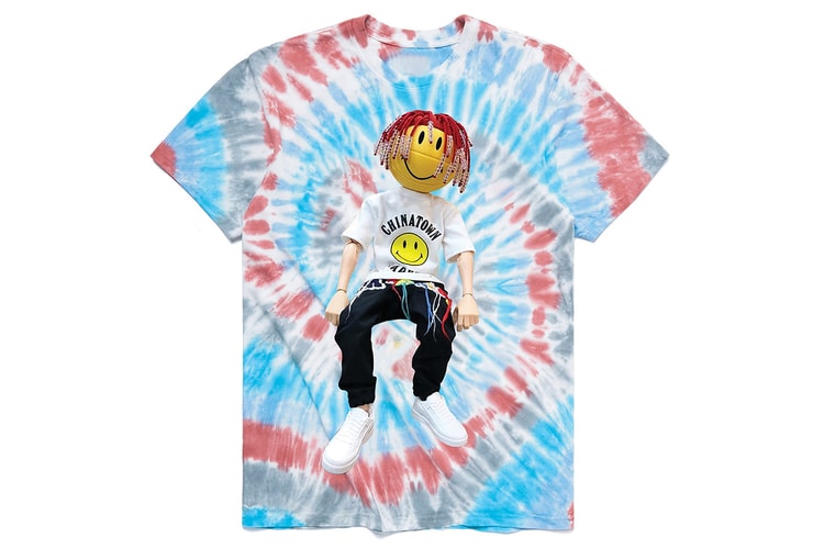 릴 야티 x 차이나타운 마켓 협업 타이다이 & 블랙 컬러웨이 티셔츠 출시