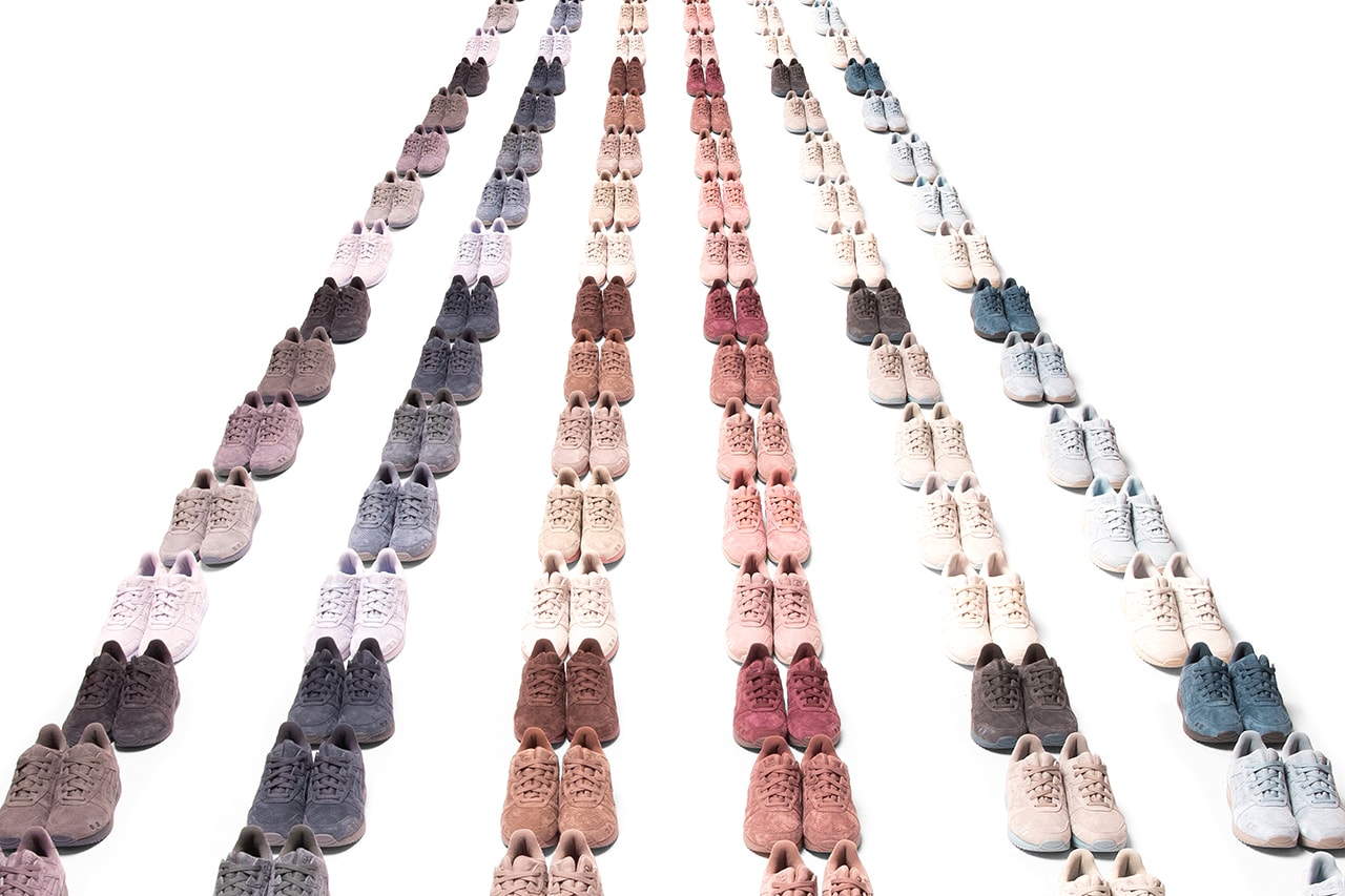 로니 피그, 30가지 컬러웨이의 젤 라이트 3으로 구성된 'The Palette' 컬렉션 공개, 키스, 젤라이트, 러닝화