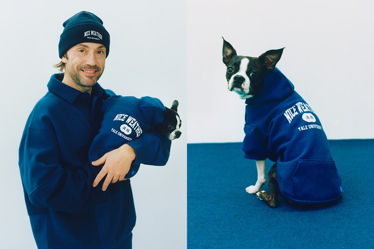 반려견 후디부터 새해 달력까지, 나이스웨더 x 예일 협업 컬렉션 출시