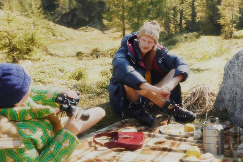 럭셔리와 아웃도어의 만남, 구찌 x 노스페이서 컬렉션 룩북 공개, 노페 패딩, 재킷, 봄버, 구찌 스니커, 지속가능한 패션, 재활용 소재, 에코닐