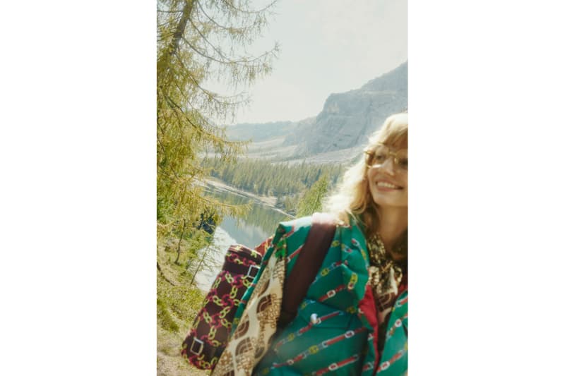 럭셔리와 아웃도어의 만남, 구찌 x 노스페이서 컬렉션 룩북 공개, 노페 패딩, 재킷, 봄버, 구찌 스니커, 지속가능한 패션, 재활용 소재, 에코닐