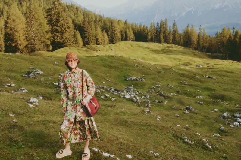 럭셔리와 아웃도어의 만남, 구찌 x 노스페이서 컬렉션 룩북 공개, 노페 패딩, 재킷, 봄버, 구찌 스니커, 지속가능한 패션, 재활용 소재, 에코닐