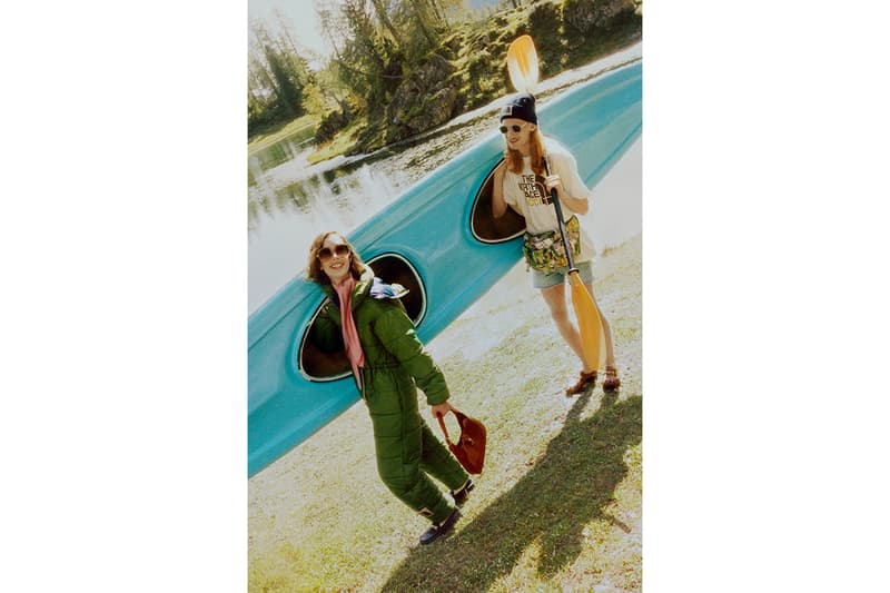 럭셔리와 아웃도어의 만남, 구찌 x 노스페이서 컬렉션 룩북 공개, 노페 패딩, 재킷, 봄버, 구찌 스니커, 지속가능한 패션, 재활용 소재, 에코닐