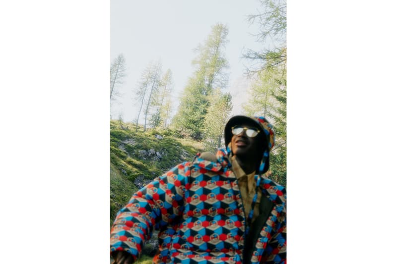 럭셔리와 아웃도어의 만남, 구찌 x 노스페이서 컬렉션 룩북 공개, 노페 패딩, 재킷, 봄버, 구찌 스니커, 지속가능한 패션, 재활용 소재, 에코닐