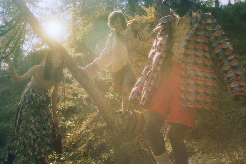 럭셔리와 아웃도어의 만남, 구찌 x 노스페이서 컬렉션 룩북 공개, 노페 패딩, 재킷, 봄버, 구찌 스니커, 지속가능한 패션, 재활용 소재, 에코닐