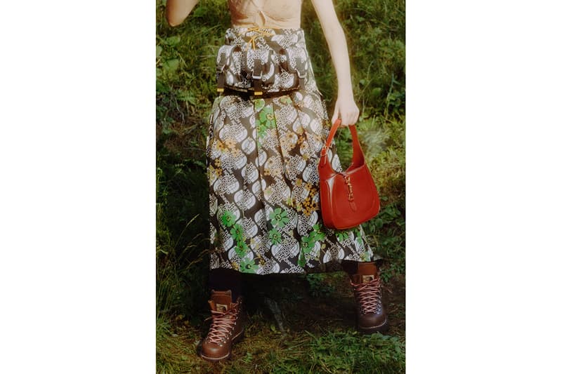 럭셔리와 아웃도어의 만남, 구찌 x 노스페이서 컬렉션 룩북 공개, 노페 패딩, 재킷, 봄버, 구찌 스니커, 지속가능한 패션, 재활용 소재, 에코닐