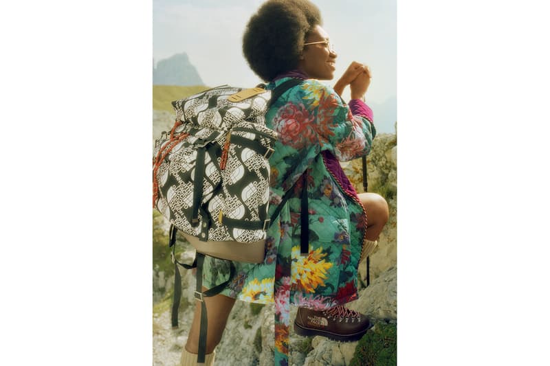 럭셔리와 아웃도어의 만남, 구찌 x 노스페이서 컬렉션 룩북 공개, 노페 패딩, 재킷, 봄버, 구찌 스니커, 지속가능한 패션, 재활용 소재, 에코닐