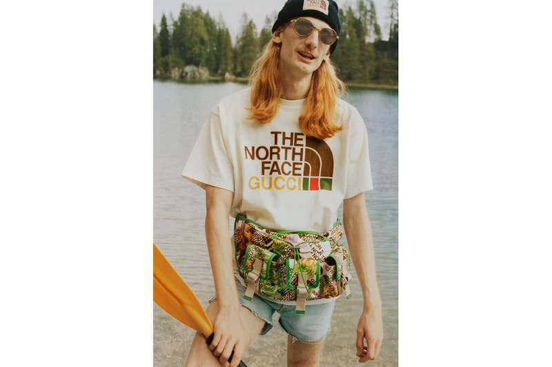 럭셔리와 아웃도어의 만남, 구찌 x 노스페이서 컬렉션 룩북 공개, 노페 패딩, 재킷, 봄버, 구찌 스니커, 지속가능한 패션, 재활용 소재, 에코닐