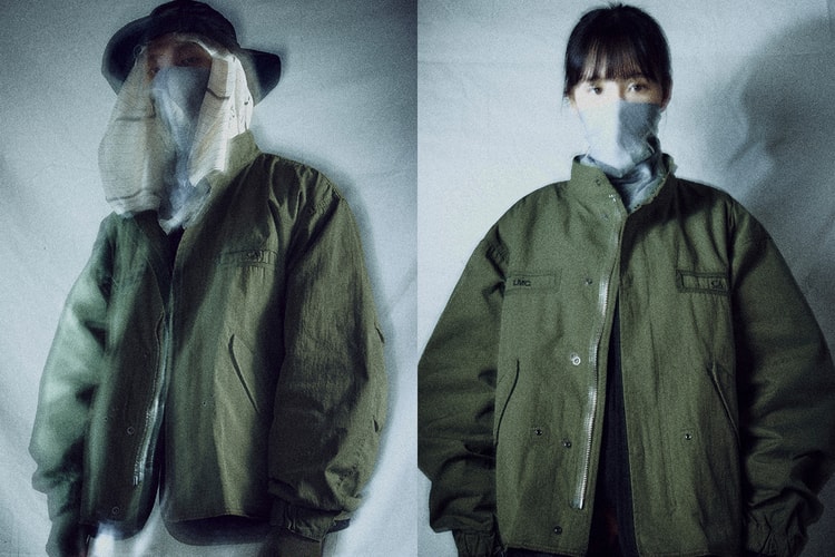 클럽액티비티 x LMC, 협업 크롭 M-65 재킷 출시