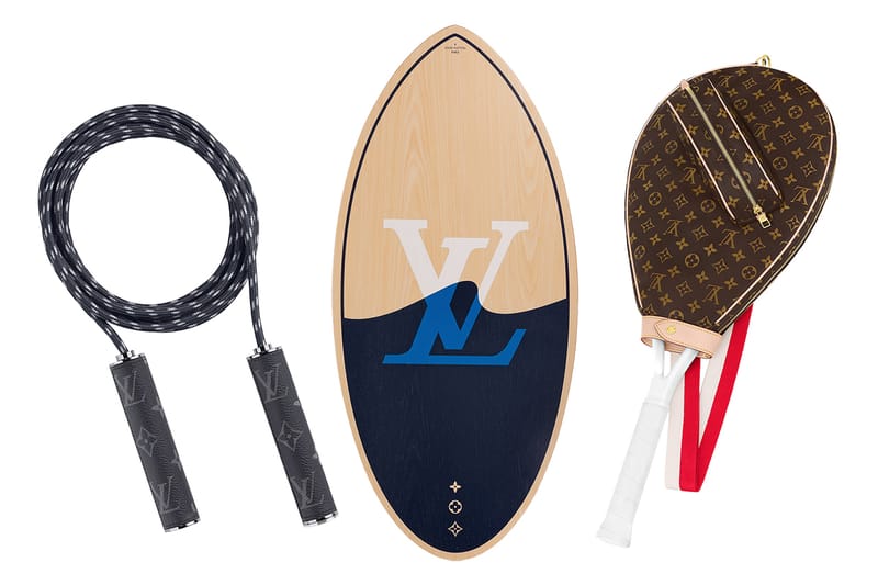 테니스 라켓부터 보온병까지, 루이 비통 'LV' 모노그램을 뒤덮은 라이프스타일 용품 출시