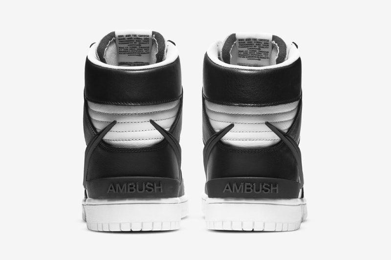 앰부시 x 나이키 덩크 하이 '블랙' 국내 공식 출시 정보, 윤 안, 버벌, ambush, 협업 덩크, 리셀, 리셀가