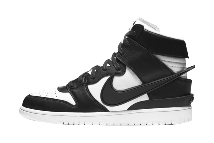 삐죽 나온 스우시, 앰부시 x 나이키 덩크 하이 '블랙' 국내 공식 출시 정보