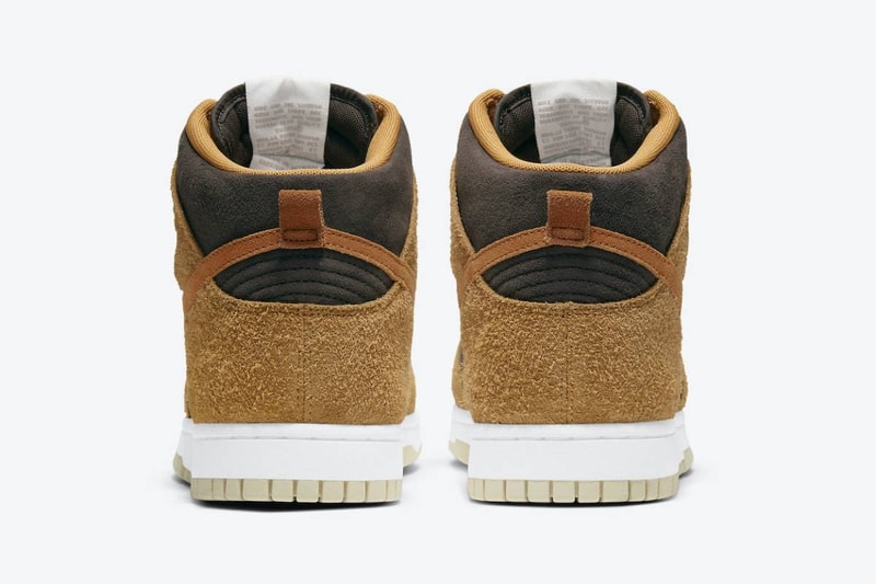 업데이트: 나이키 덩크 하이 ‘다크 러셋’ 공식 발매일 정보, SNKRS, 스웨이드 가죽, 스우시