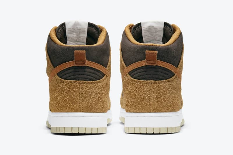 업데이트: 나이키 덩크 하이 ‘다크 러셋’ 공식 발매일 정보, SNKRS, 스웨이드 가죽, 스우시