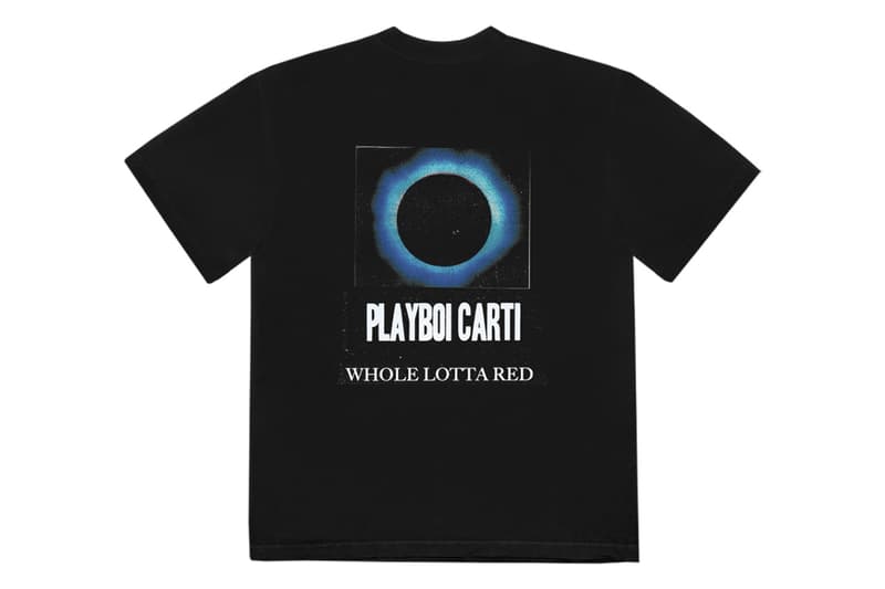 플레이보이 카르티, 앨범 'WHOLE LOTTA RED' 머천다이즈 출시, 사타니즘, 육망성, 레더 데빌, 사탄주의, 카티