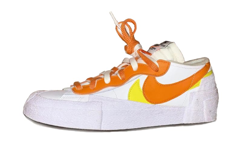 사카이 x 나이키 블레이저 로우 ‘마그마 오렌지’ 실물 사진 유출