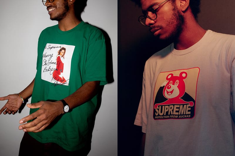 ‘머라이어 캐리 캐럴 앨범’ 그래픽 포함, 슈프림 2020 겨울 티셔츠 컬렉션