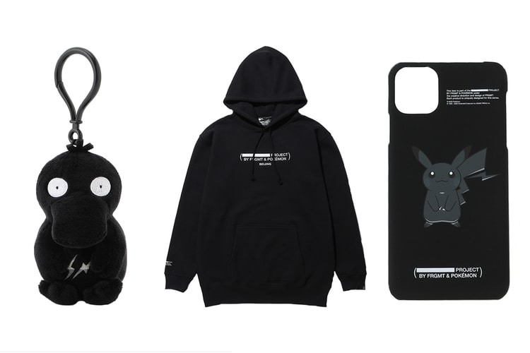 '피카츄'와 '고라파덕'을 활용한 프라그먼트 디자인 x 포켓몬 협업 컬렉션 출시