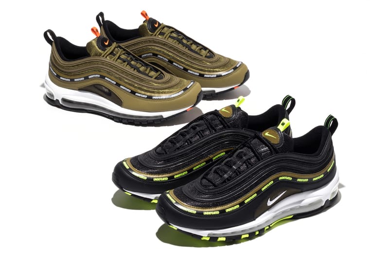 언디피티드 x 나이키 에어 맥스 97 새 컬러웨이 2종 출시 정보