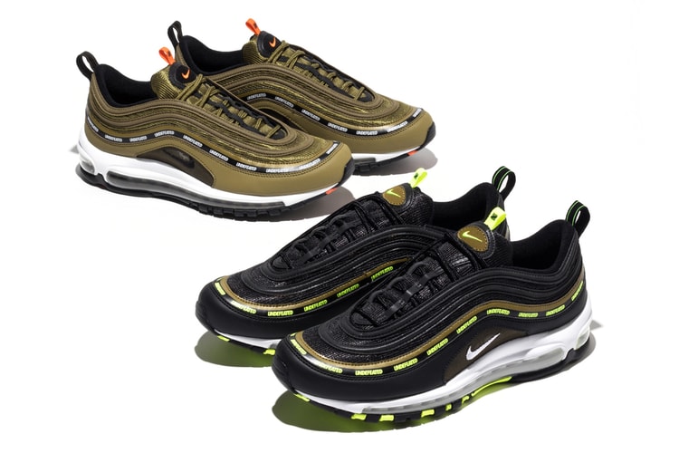 언디피티드 x 나이키 에어 맥스 97 새 컬러웨이 2종 출시 정보