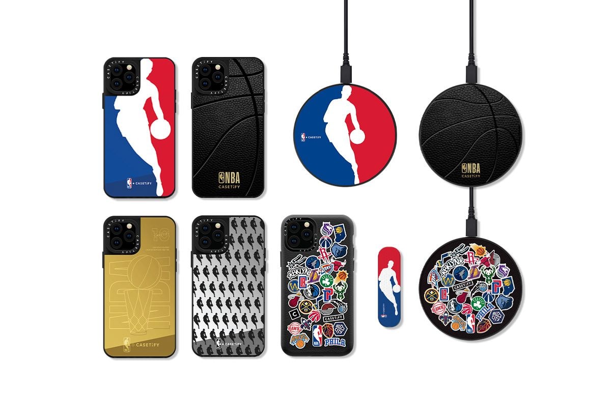 NBA x 케이스티파이, ‘18K 골드 아이폰 케이스’ 포함 테크 액세서리 컬렉션 출시, 에어팟, 무선 충전 패드