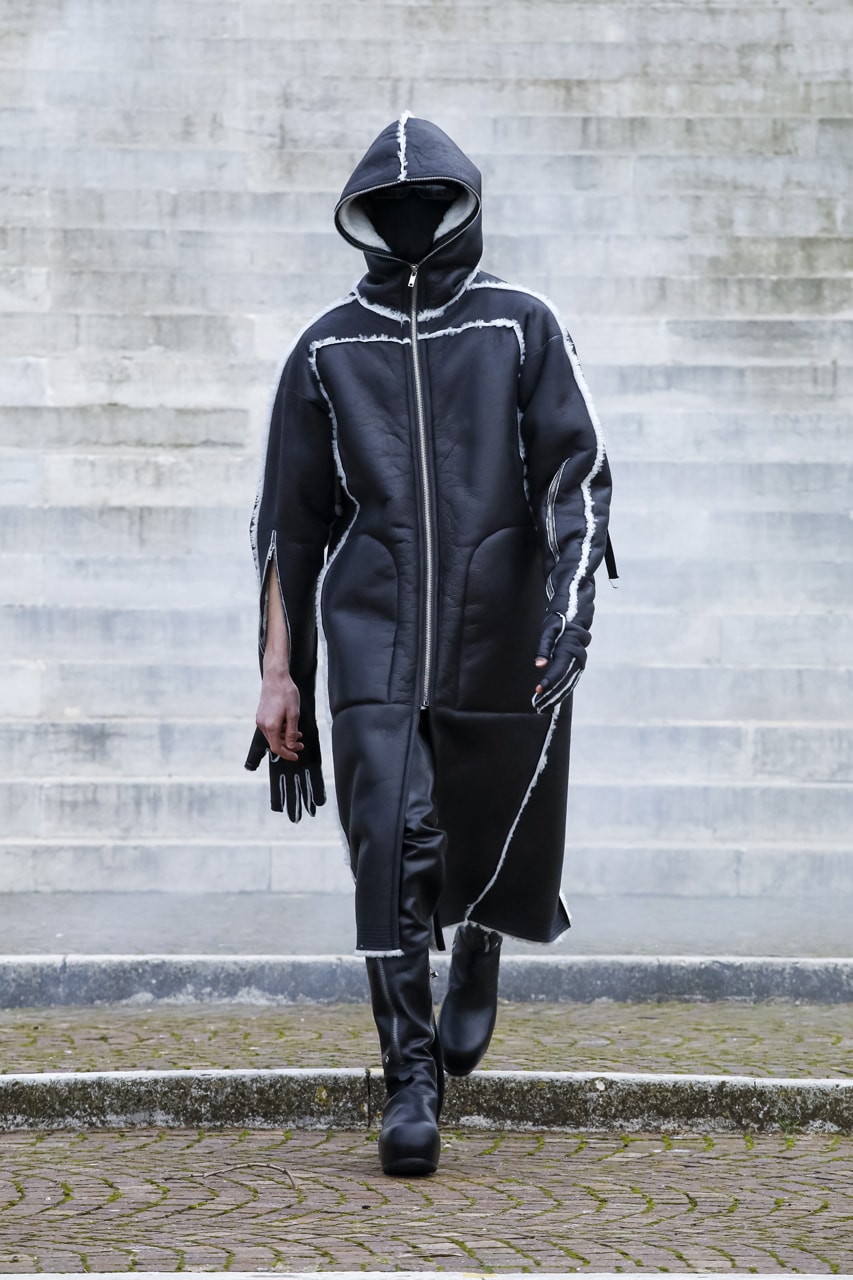 릭 오웬스, 해체주의적 디자인의 2021 가을, 겨울 컬렉션 공개, 패션위크