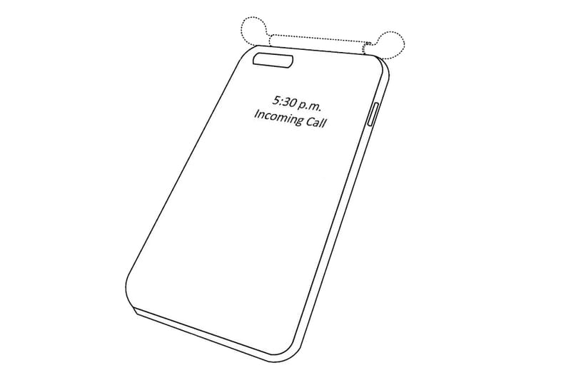 애플, 에어팟 보관 및 충전 가능한 아이폰 케이스 특허 획득