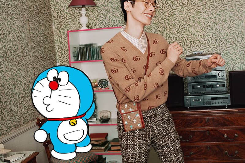 구찌 x ‘도라에몽’ 캠페인 룩북 공개, 모델들과 도라에몽이 함께 촬영? 50주년, 노진구, 노비타, 퉁퉁이, 이슬이
